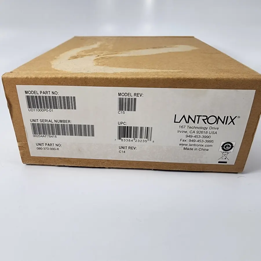Lantronix Device Server UDS1100 One Port Serial (RS232/ RS422/ RS485) to IP Ethernet - New Open Box - Image 9