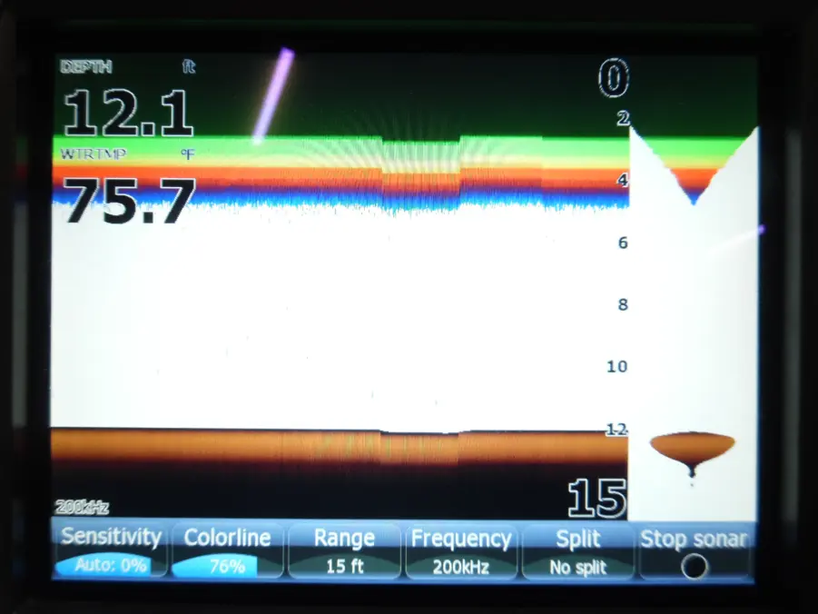 Lowrance HDS8 Gen1 8″ GPS Chartplotter Fishfinder – BENCH TESTED - Image 3