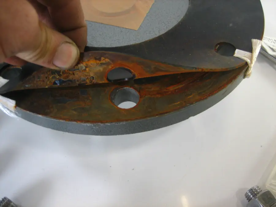Furuno 006-541-420 / 006-573-720 BLEM Flange Assembly f/CH-270 & Others w/Hdwr - Image 10