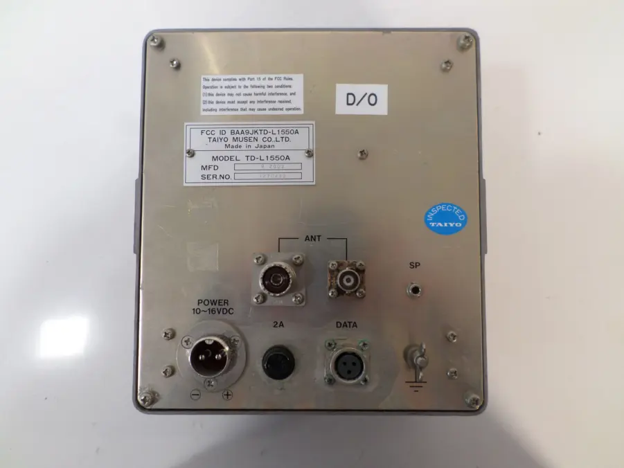 Simrad Taiyo TD-L1550A Complete VHF Automatic Digital Direction Finder System - Image 6