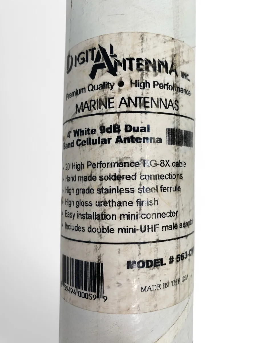 Digital Antenna 563-CW 4ft Dual Band Cellular Marine Antenna - 9dB **New** - Image 6