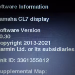 YAMAHA Command Link Plus (6YD-83710-03-00) CL7 TOUCHSCREEN DISPLAY -Tested Good- - Image 7