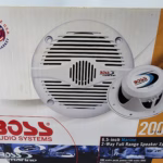 [1 Pair] Boss MR60W Weather Proof Full Range 6.5" 2-Way Speaker - New Old Stock - Image 2