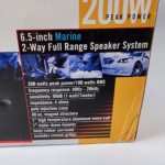 [1 Pair] Boss MR60W Weather Proof Full Range 6.5" 2-Way Speaker - New Old Stock - Image 4