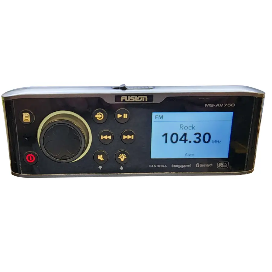 Fusion - MS-AV750 Marine DVD Entertainment System w/ Bluetooth - TESTED/WORKING - Image 10