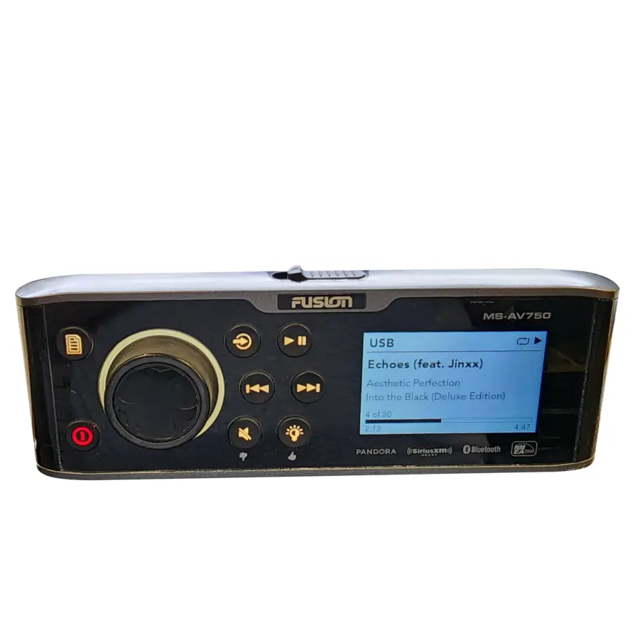 Fusion - MS-AV750 Marine DVD Entertainment System w/ Bluetooth - TESTED/WORKING - Image 11