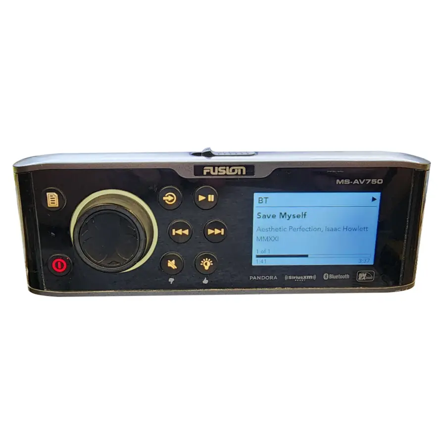 Fusion - MS-AV750 Marine DVD Entertainment System w/ Bluetooth - TESTED/WORKING - Image 12