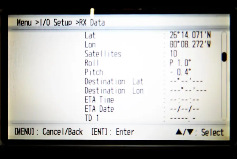 Furuno RD-33 Navigational Data Organizer N2K Display~Bench-Tested - Image 5
