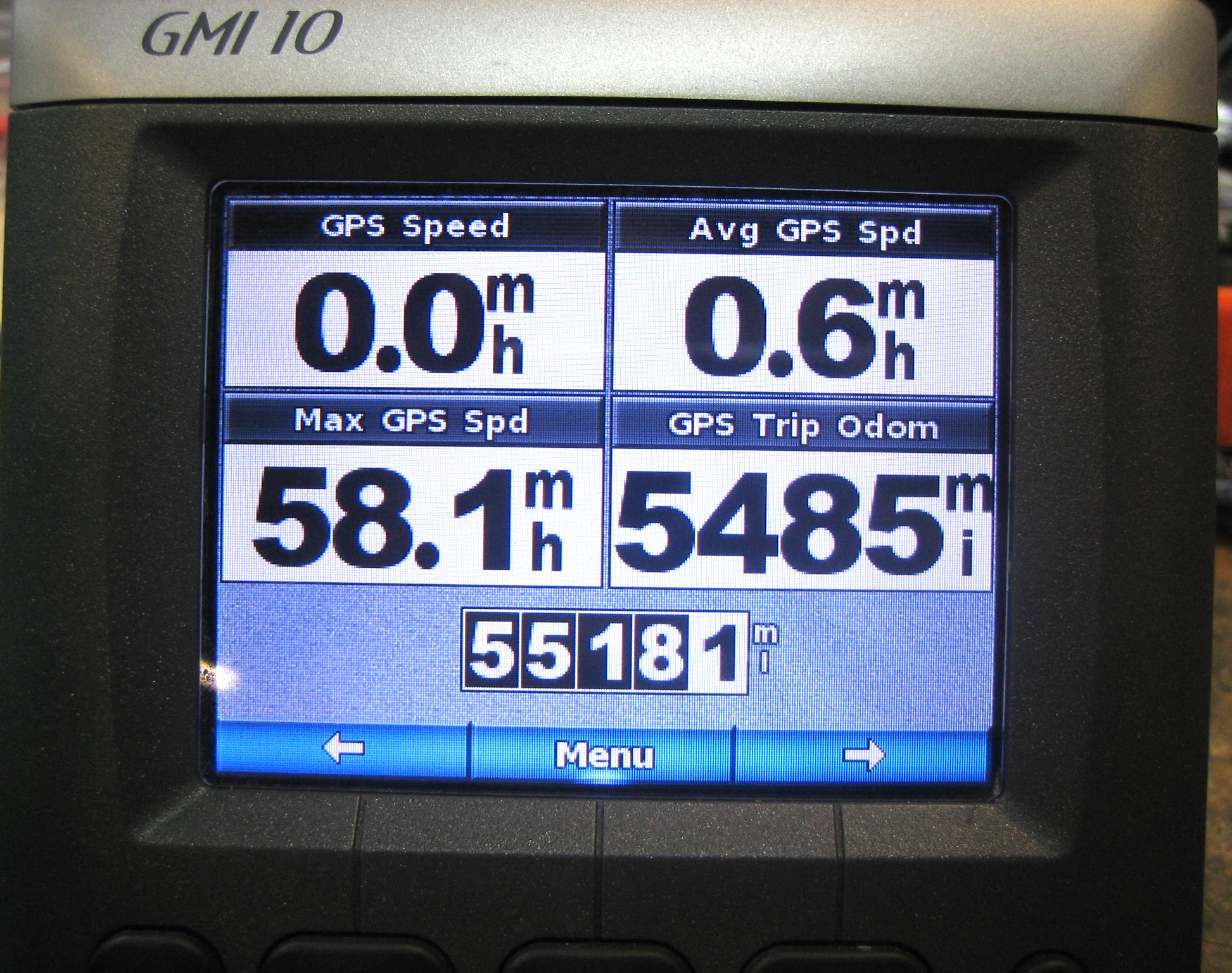 GarminGMI10NMEA2000 Marine Instrument Display Max Marine Electronics
