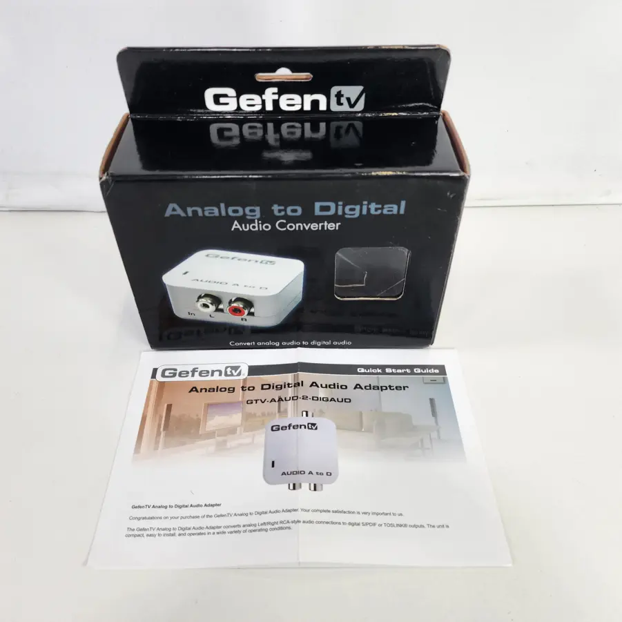 Gefen GTV-AAUD-2-DIGAUD-CO Stereo Digital-to-Analog Audio Converter - Open Box - Image 10