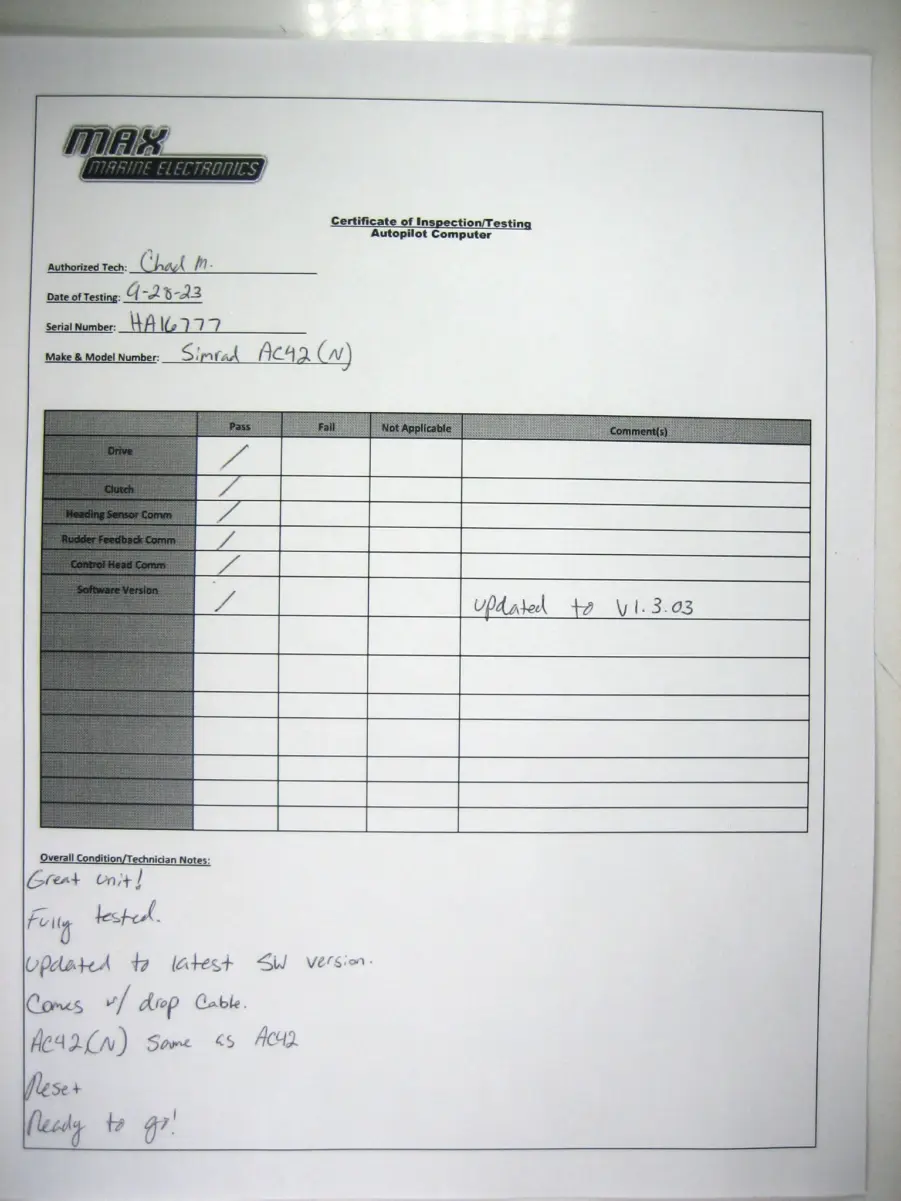 Simrad-AC42N/AC42-Marine Autopilot Computer - Image 8