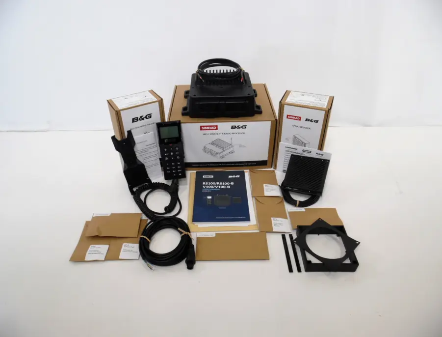 B&G V100 Modular VHF Radio - *NEW OVERSTOCK* - 000-15644-001 - (Simrad RS100)