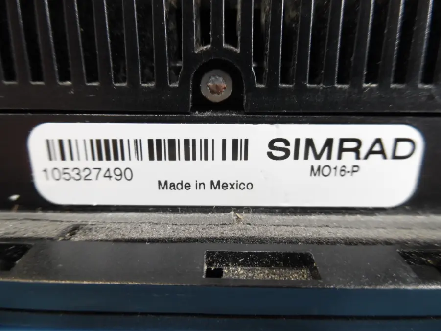 Simrad Display NSO Black Box 16 Pilot House Marine Monitor MO16-P Tested Good - Image 9