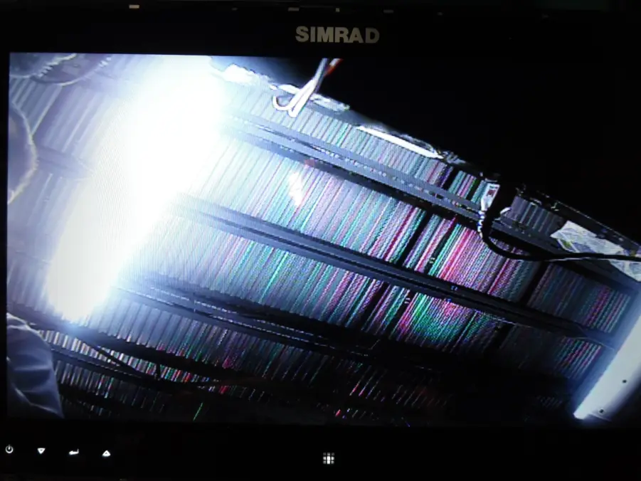 Simrad Display NSO Black Box 16 Pilot House Marine Monitor MO16-P (Tested Good) - Image 3