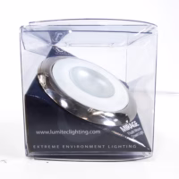 Lumitec Mirage 113112 LED Flush Mount Down Light~White/Red~*NEW OLD STOCK*