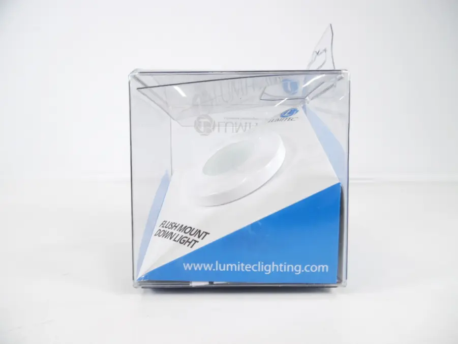 Lumitec Orbit - Flush Mount Down Light - White Finish - 4-Color Blue/Red/Purple/White Non Dimming main image 0