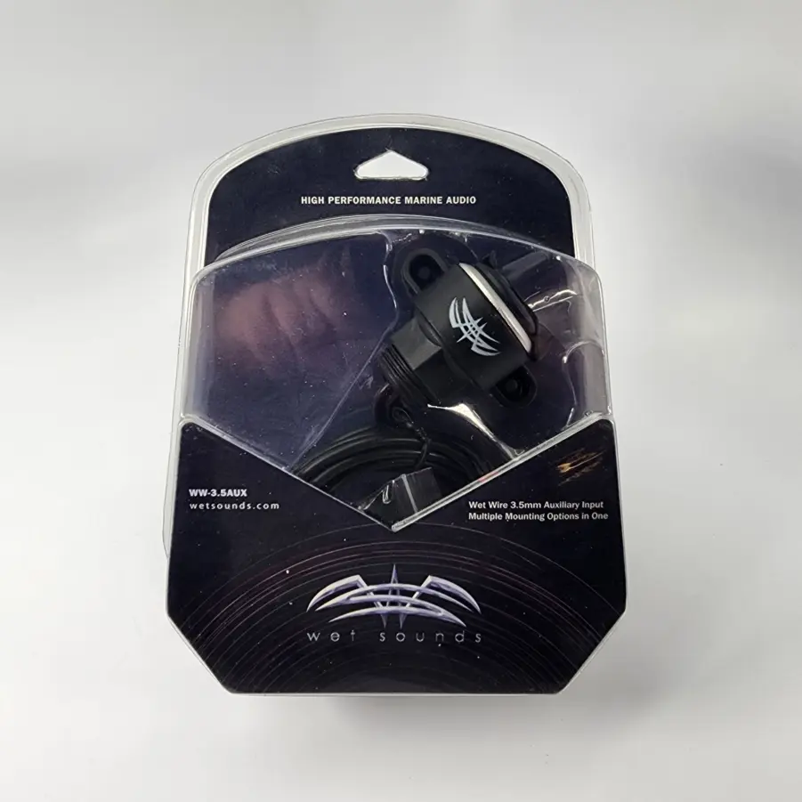 Wet Sounds WW-3.5AUX Wet Sounds 3.5 Female To RCA Female with Mount - New