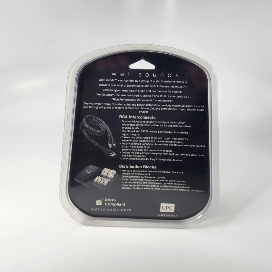 Wet Sounds WW-3.5AUX Wet Sounds 3.5 Female To RCA Female with Mount - New - Image 7