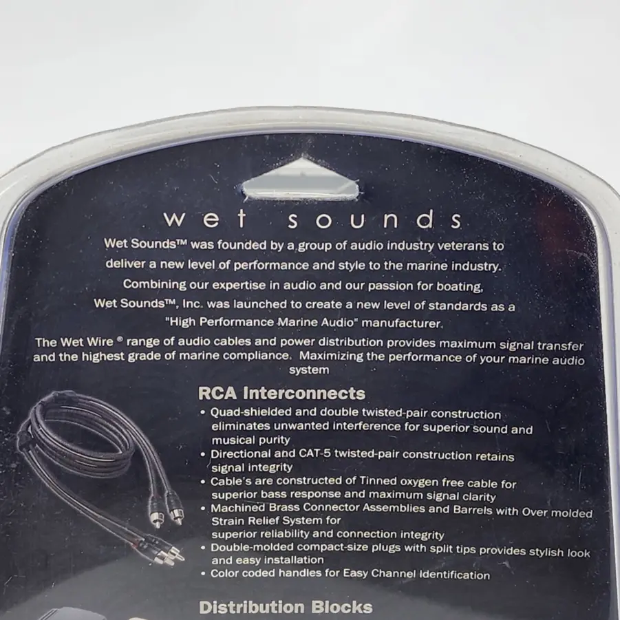 Wet Sounds WW-3.5AUX Wet Sounds 3.5 Female To RCA Female with Mount - New - Image 8