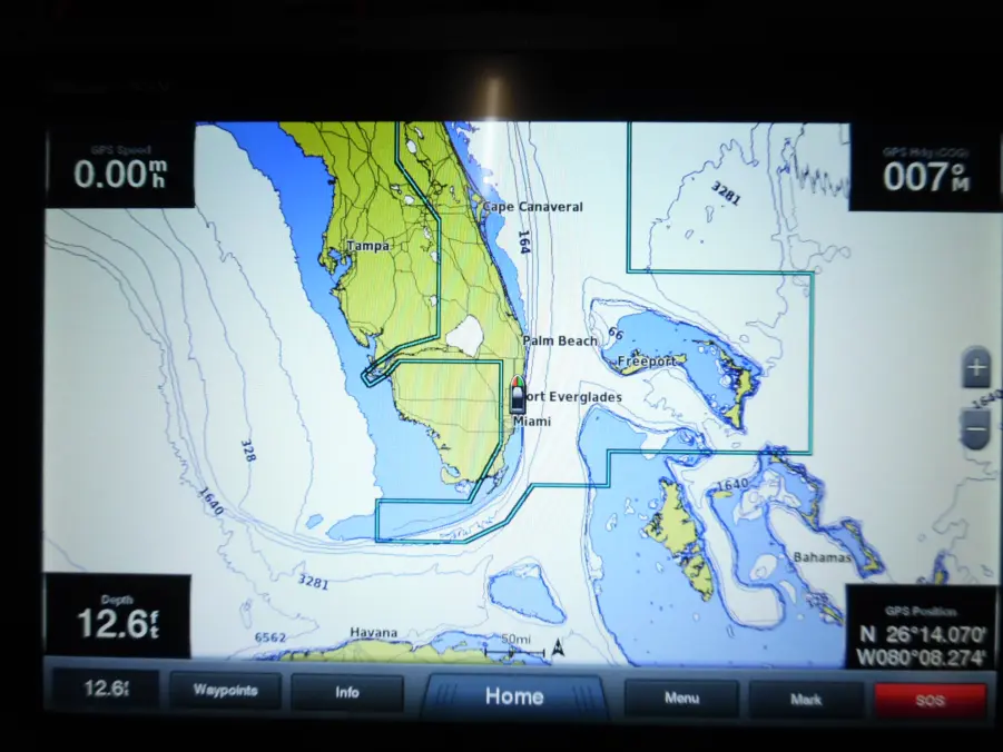 Garmin GPSMAP 7612XSV Display + Cables W/ Suncover BENCH TESTED - Image 2