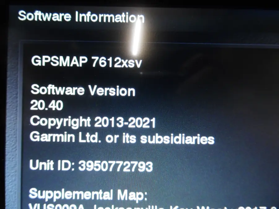 Garmin GPSMAP 7612XSV Display + Cables W/ Suncover BENCH TESTED - Image 9