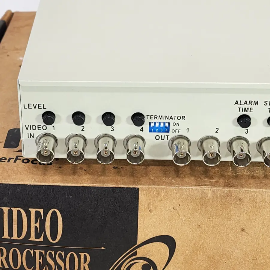 EverFocus EP4BQ/E EverPlex 4BQ B/W Quad Video Processor for CCTV - New Old Stock - Image 6