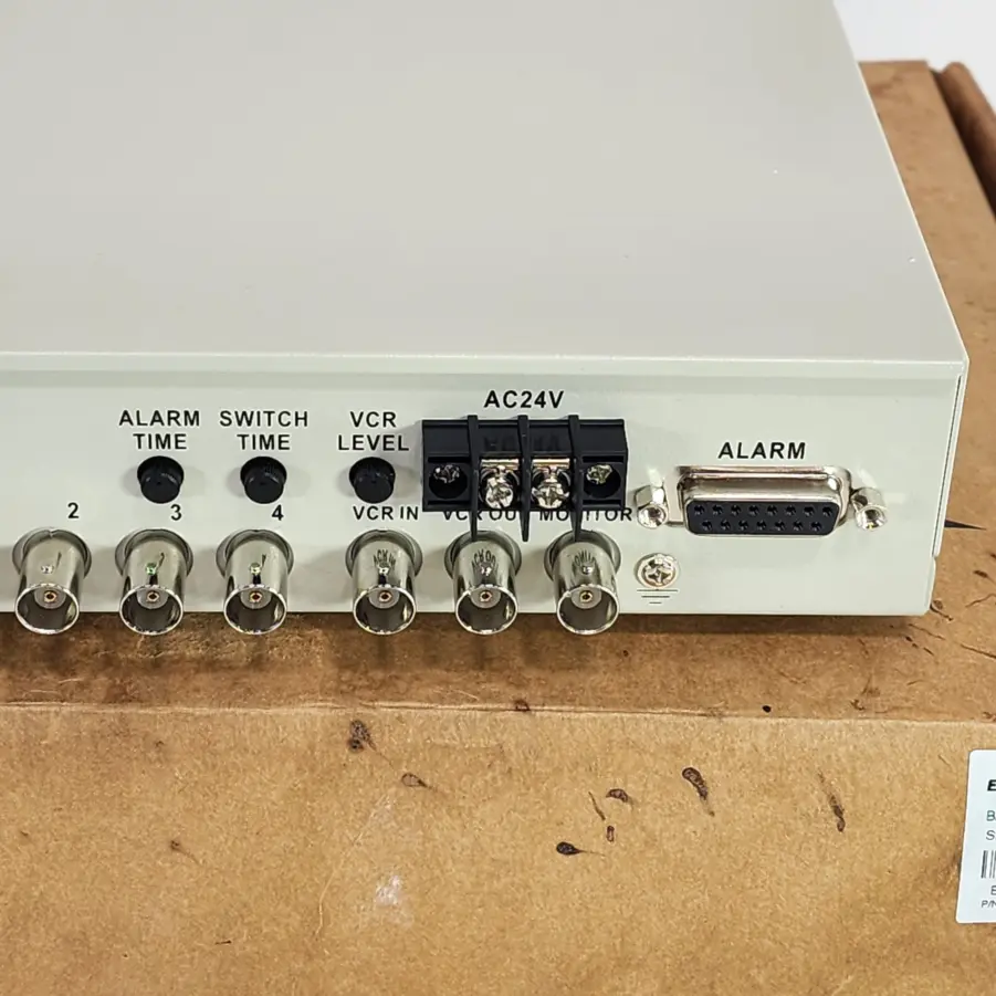 EverFocus EP4BQ/E EverPlex 4BQ B/W Quad Video Processor for CCTV - New Old Stock - Image 7