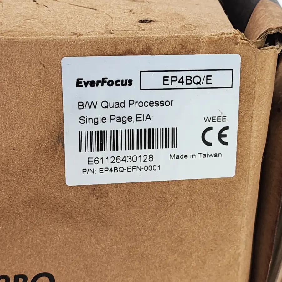 EverFocus EP4BQ/E EverPlex 4BQ B/W Quad Video Processor for CCTV - New Old Stock - Image 16