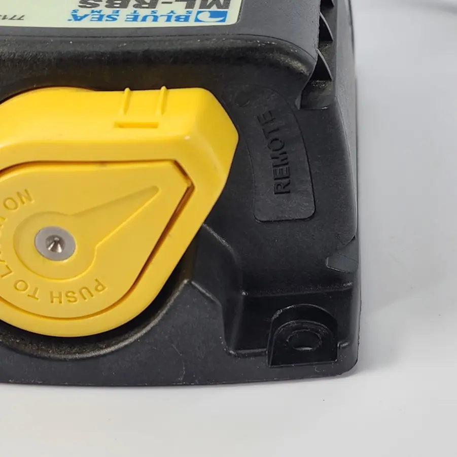 Blue Sea Systems MLRBS Remote Battery Switch 12V DC 500A 7700 Used Max Marine Electronics