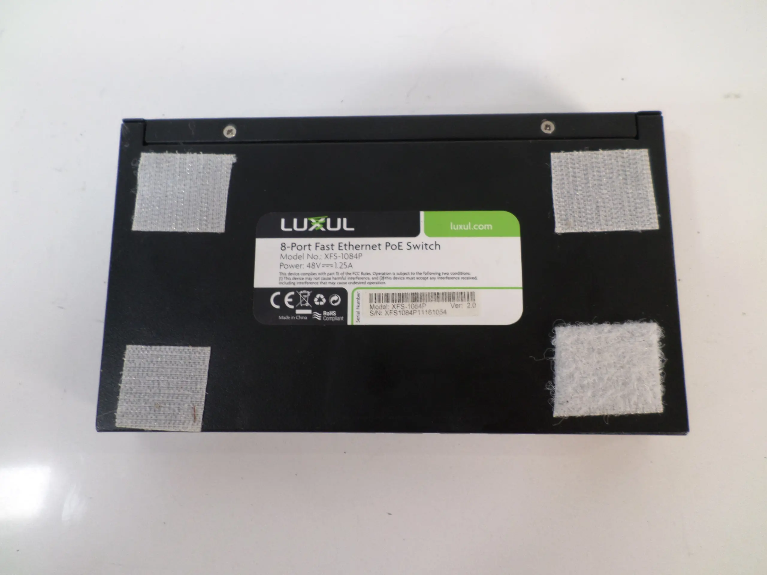 LUXUL XFS1084P 8 Port Gigabit POE Network Switch Max Marine Electronics