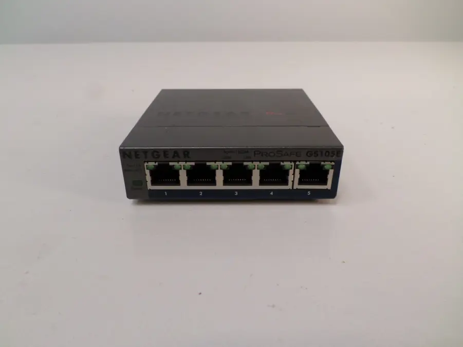 Netgear Prosafe GS105E 5 Port Gigabit Managed Switch - Image 2