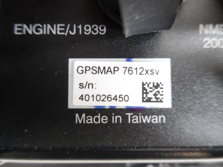 Garmin GPSMAP 7612XSV Display + Cables W/ Suncover BENCH TESTED - Image 15