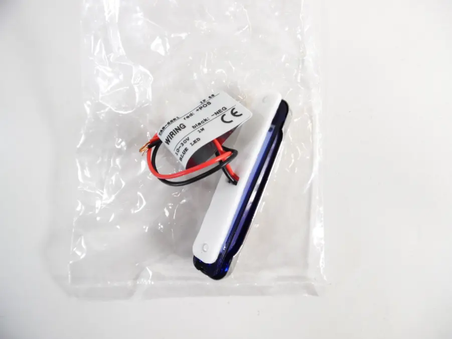 Quick TAB-SSR1 Blue LED Light SS AISI 316 Polished *NEW OLD STOCK* - Image 2