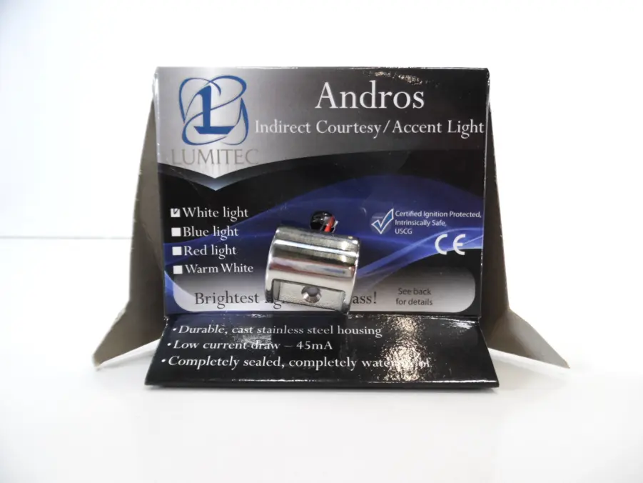 Lumitec Andros 101043 LED Courtesy/Accent Light *NEW OPEN BOX*