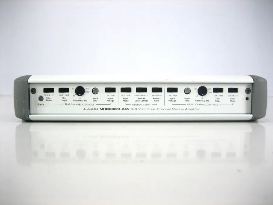 JL Audio/MHD600/4 4Ch Class-D Full-Range Marine Amplifier-600W/24V - Image 4