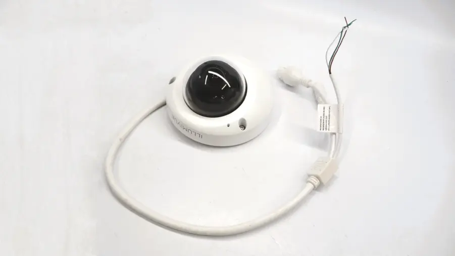 Illumivue-4MP HD Intelligent NightColor IR Fixed Vandal Mini Dome Camera IP4MVD-NL