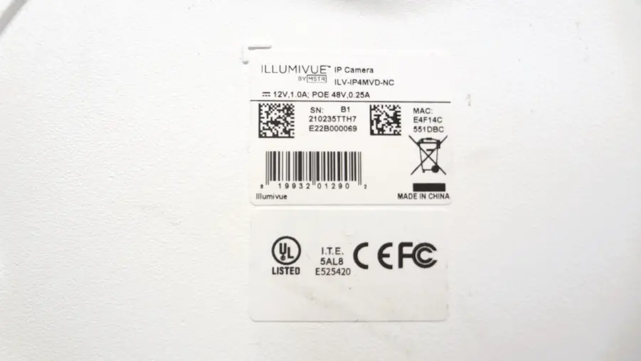 Illumivue-4MP HD Intelligent NightColor IR Fixed Vandal Mini Dome Camera IP4MVD-NL - Image 4