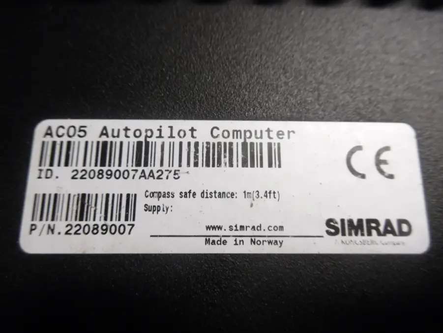 Simrad AC05 Autopilot Computer 22089007 - Image 4