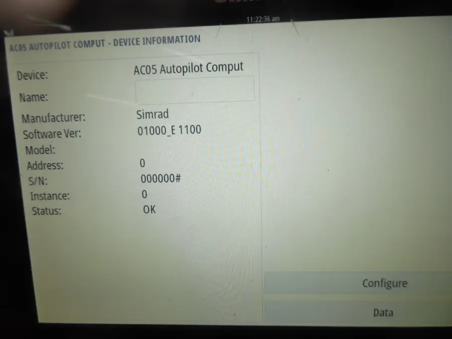Simrad AC05 Autopilot Computer 22089007 - Image 11