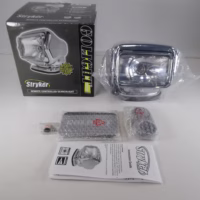 GoLight Stryker 30062 Chrome Halogen Spotlight w/ Wireless Hand-held Remote - REFURBISHED