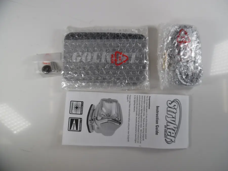 GoLight Stryker 30062 Chrome Halogen Spotlight w/ Wireless Hand-held Remote - REFURBISHED - Image 8