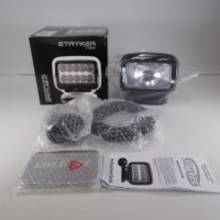 GoLight 3021 Stryker Black Hardwired Halogen Spotlight - Refurbished