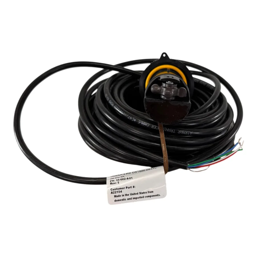 Raymarine DST800-P617V 200kHz Triducer Depth Speed Temp A22154 35-002-4-01 - Image 5