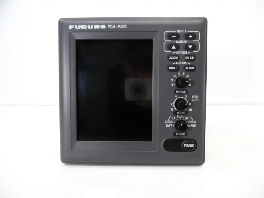 Furuno FCV-582L Sounder/Fish Finder Display ~MME Refurbished~*NEW LCD*