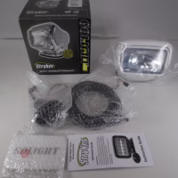 GoLight Stryker 3020 White Halogen Spotlight w/ Hard Wired Dash Remote - Refurb