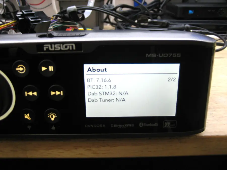 Fusion/MS-UD/AV755/Marine Digital Media Stereo with UNI-Dock-New Open Box - Image 13