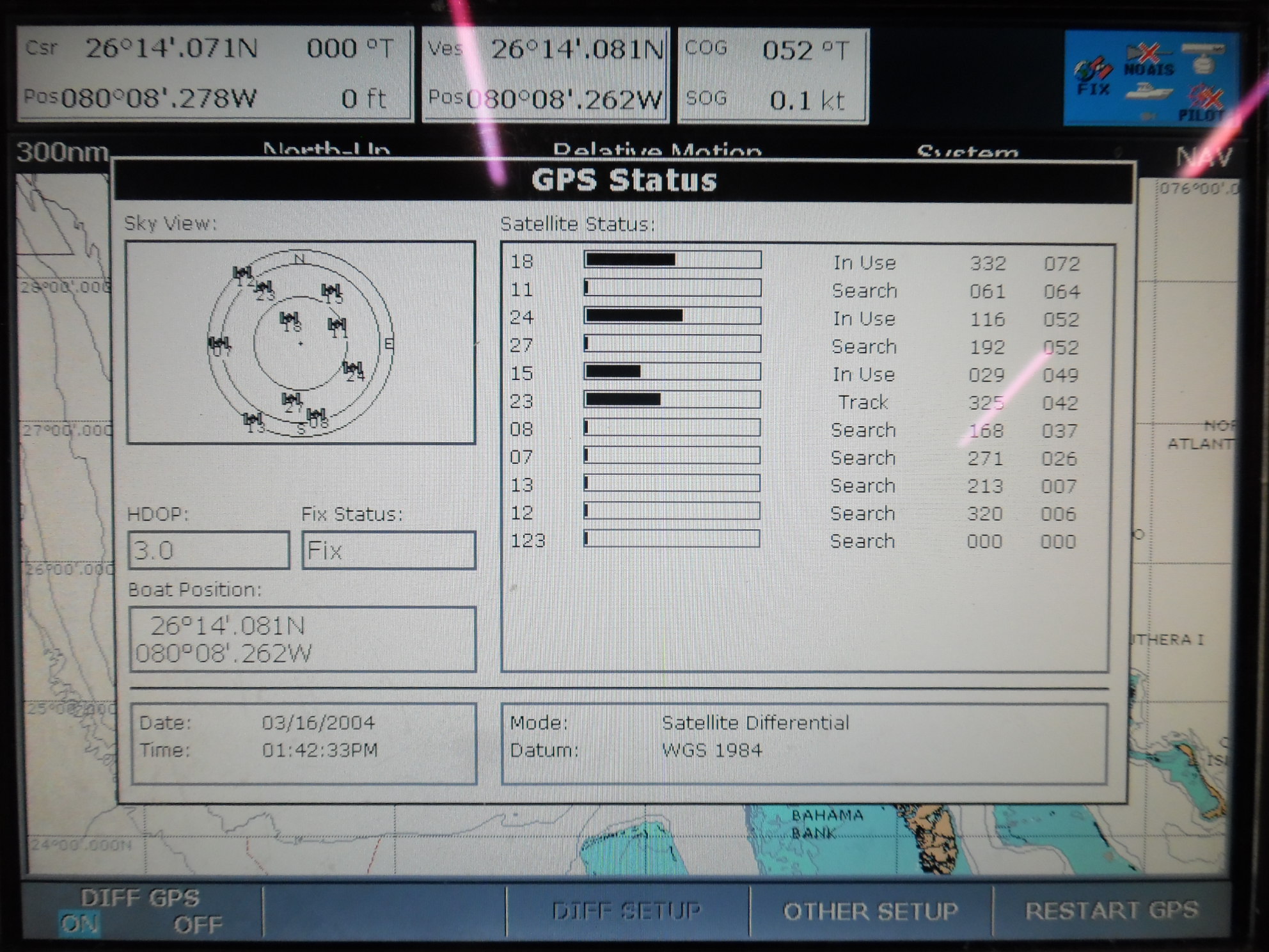 Raymarine Raystar 120 GPS Antenna for SeaTalk w/ Cables E32025 TESTED / Great Working