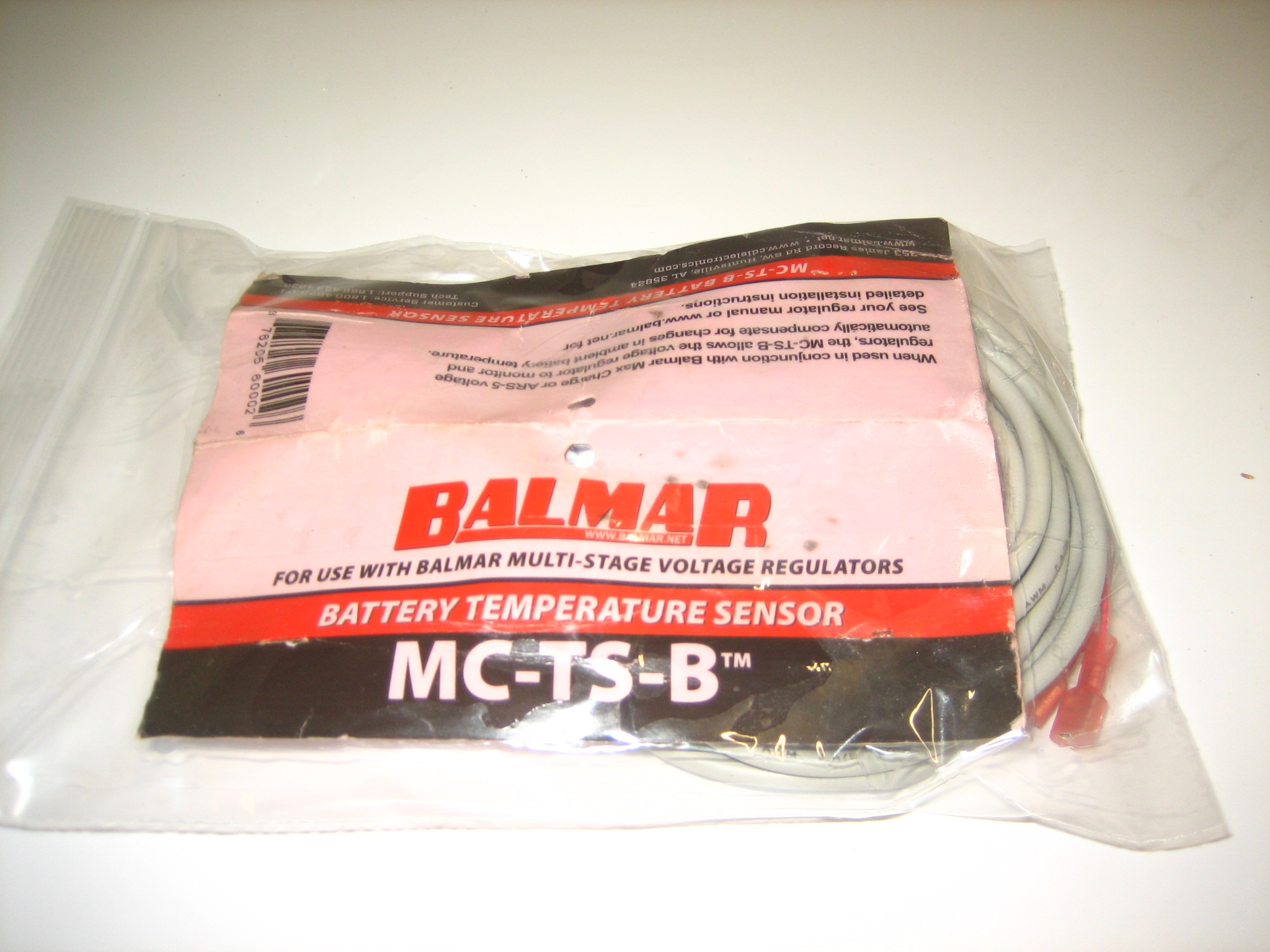 Balmar MCTSB Battery Temperature Sensor NEW OLD STOCK Max Marine