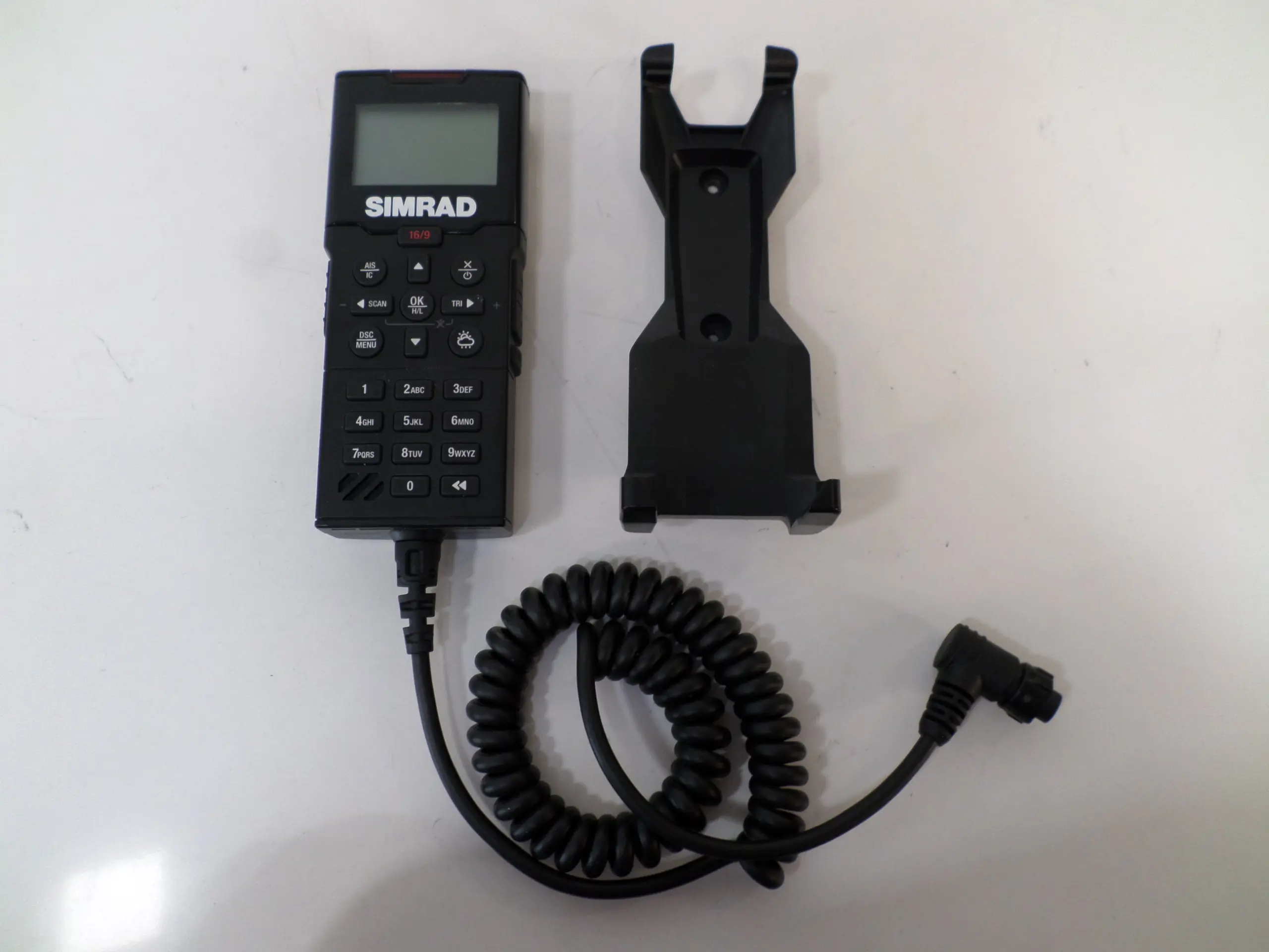 Simrad HS100 Handset with Cradle for RS100 and B&G V100 Black Box VHF