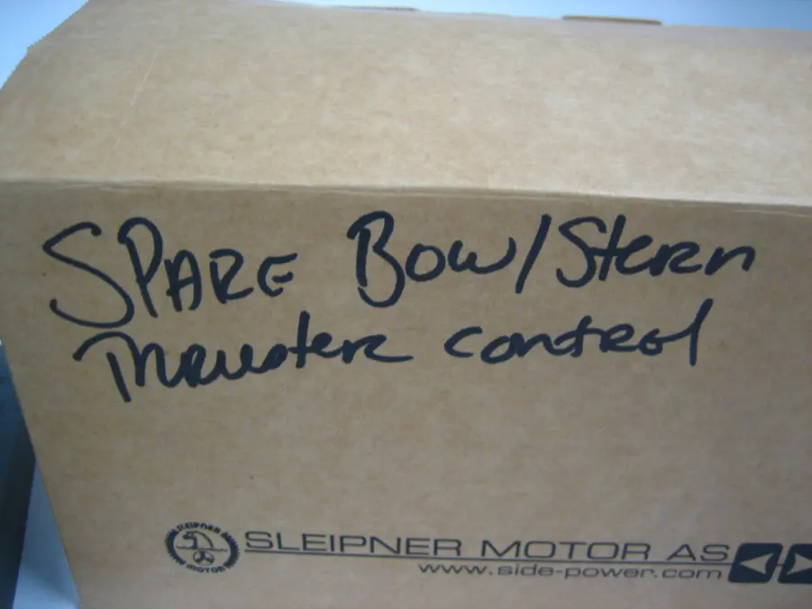 Side-Power Sleipner PJC 212 Dual Thruster Control  - NEW SHIP'S SPARE - Image 7